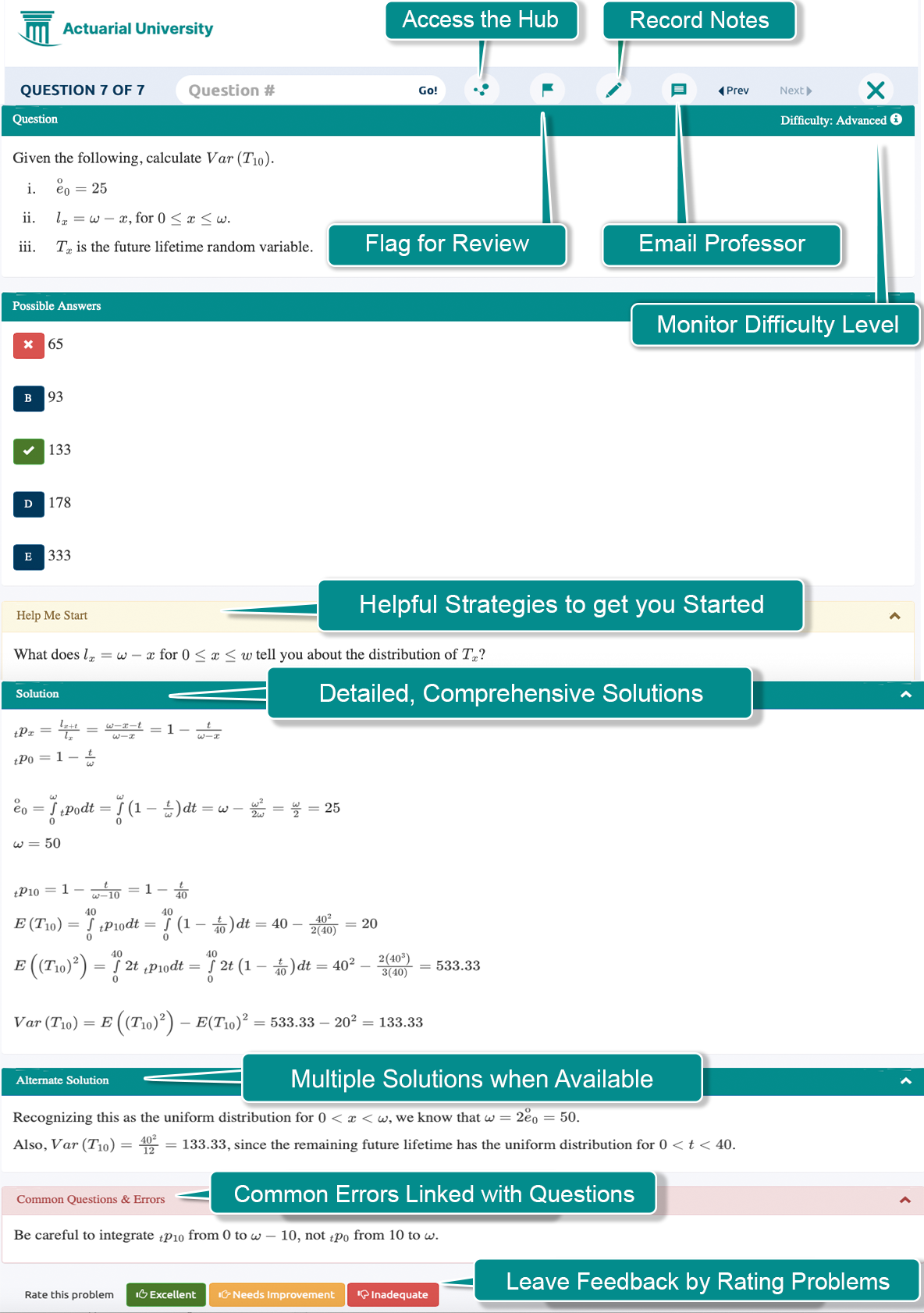 FAMS Exam Interactive Study Guide Actex Learning